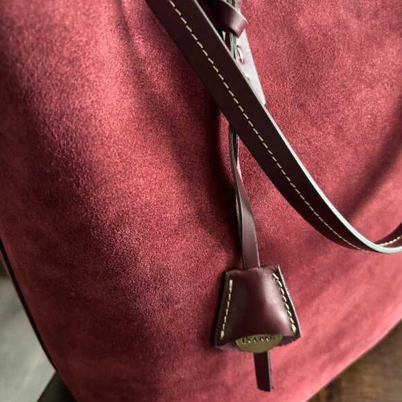 🍂🍁Perfect Fall Bag - Dooney and Bourke Alta Via Joelle in Bordeaux🍂🍁 - Picture 10 of 16